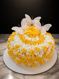 Butterfly Bloom Celebration Cake